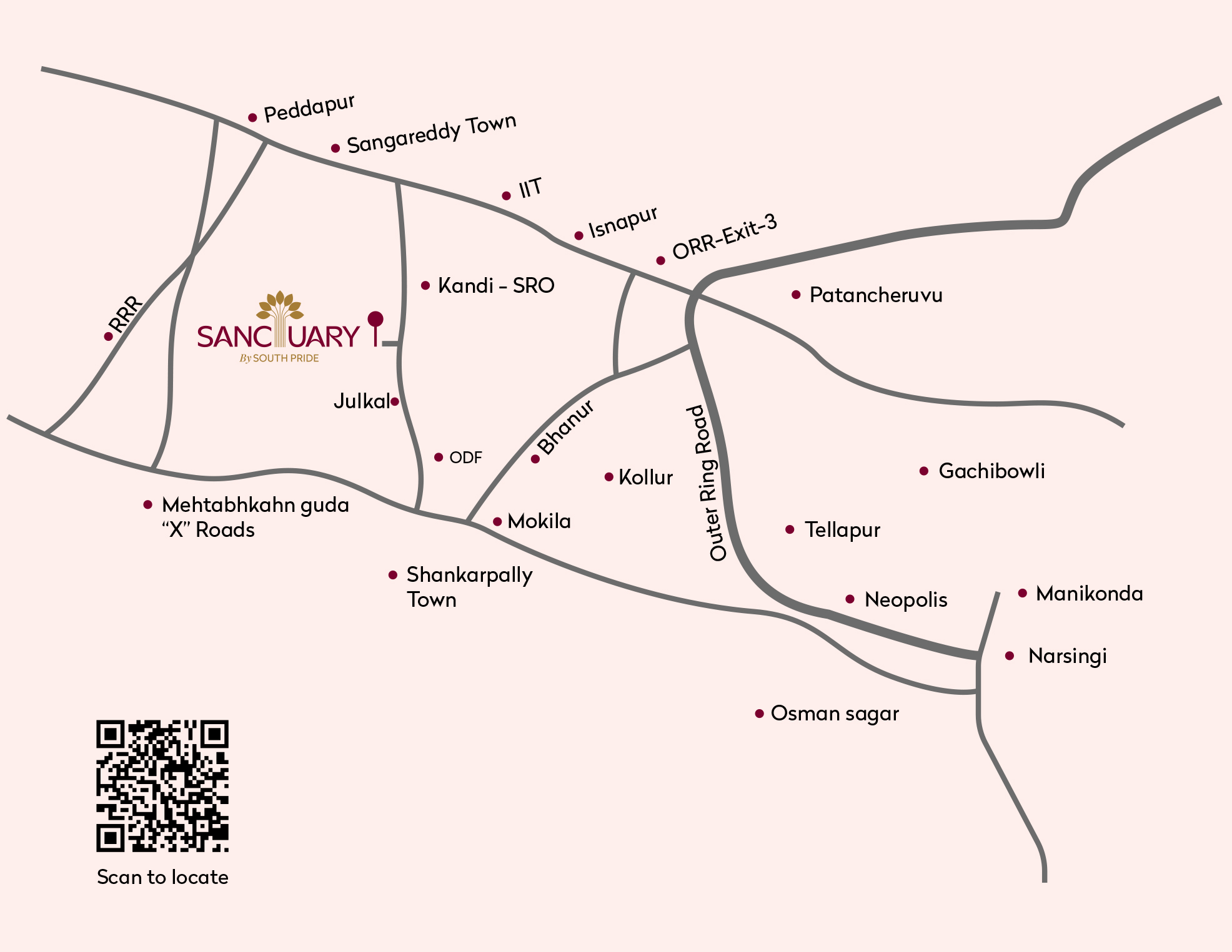 Sanctuary_by_southpride_routemap